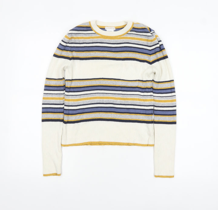 Urban Outfitters Women’s Multicoloured Striped Knit Jumper XS