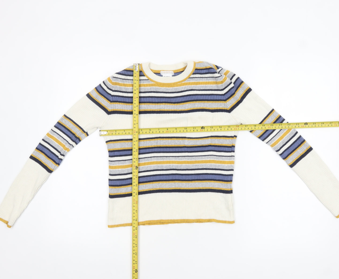 Urban Outfitters Women’s Multicoloured Striped Knit Jumper XS