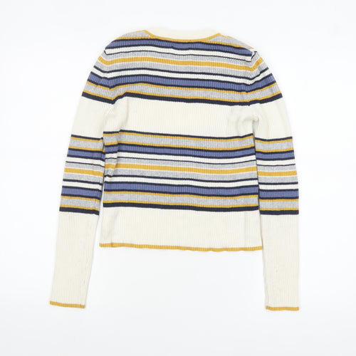 Urban Outfitters Women’s Multicoloured Striped Knit Jumper XS