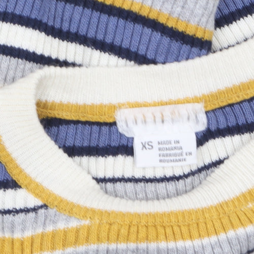 Urban Outfitters Women’s Multicoloured Striped Knit Jumper XS
