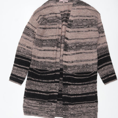 Next Womens Multicoloured Knit Longline Cardigan Size 12