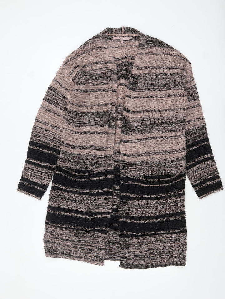 Next Womens Multicoloured Knit Longline Cardigan Size 12