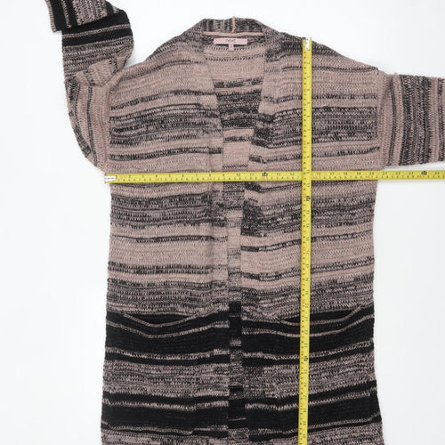 Next Womens Multicoloured Knit Longline Cardigan Size 12
