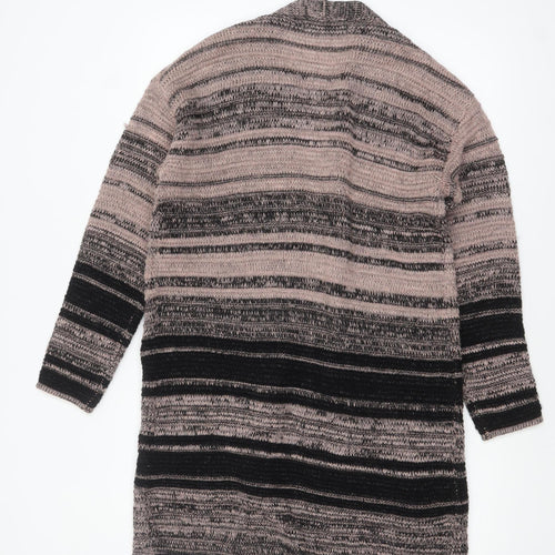 Next Womens Multicoloured Knit Longline Cardigan Size 12