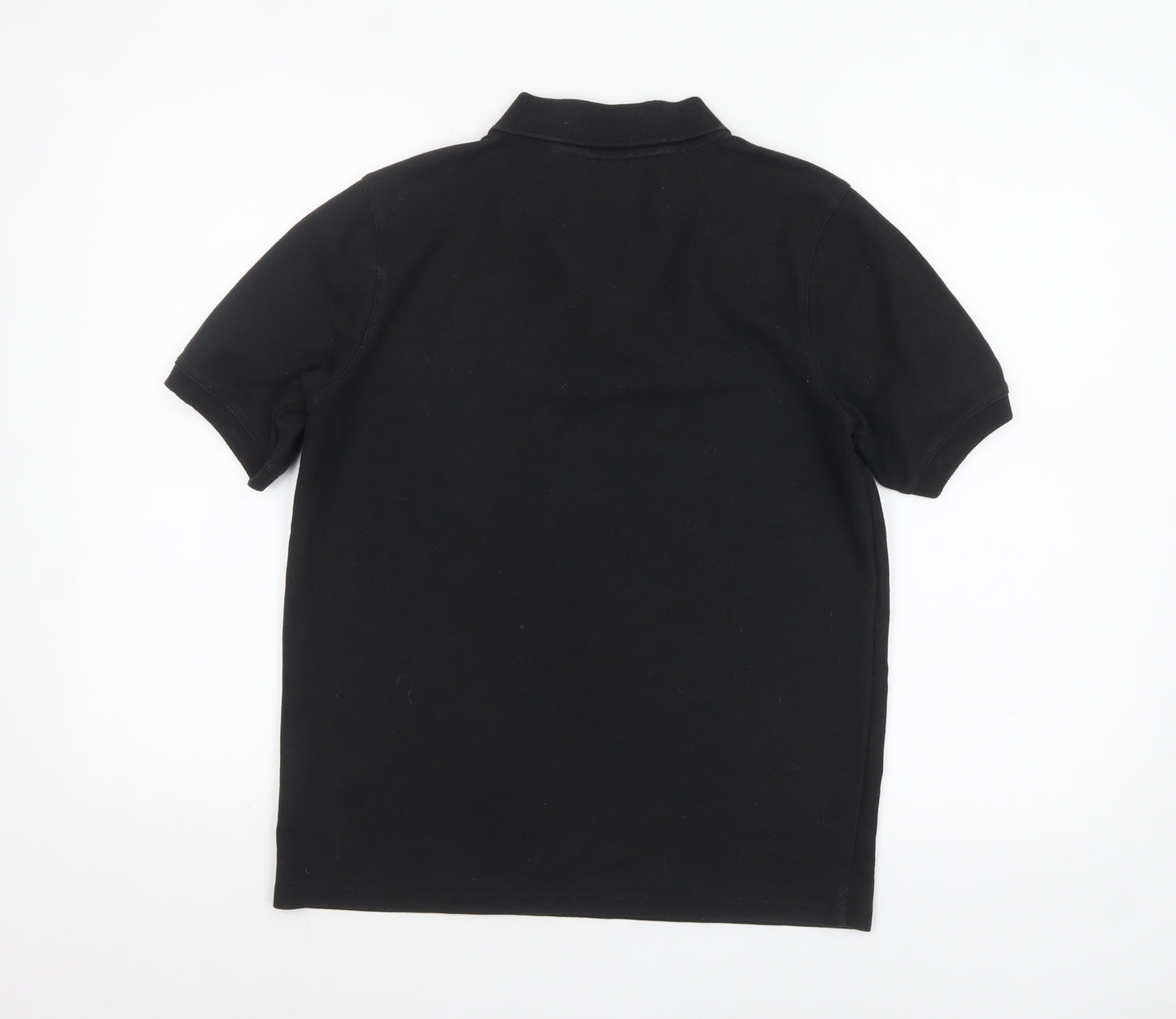 Slazenger Men's Black Short Sleeve Polo Shirt Size S Regular Fit