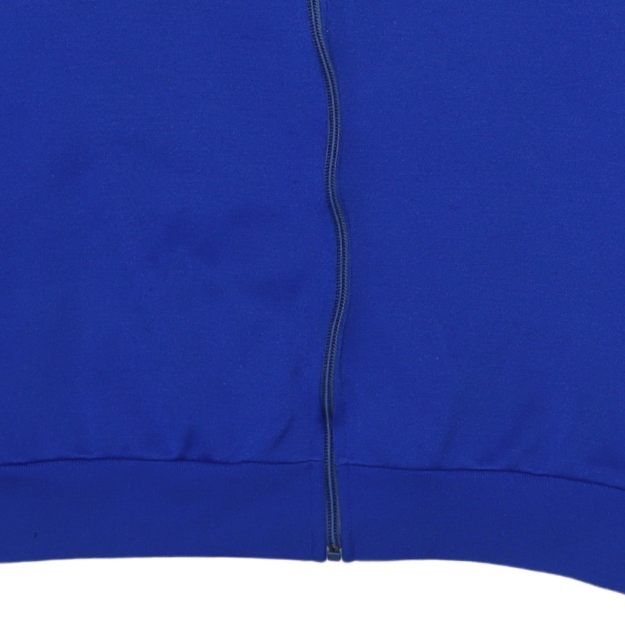 Le Coq Sportif Men's Blue Full Zip Sweatshirt Size S Retro Style