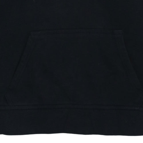 Nike Teens Black XL Pullover Fleece Hoodie with Logo
