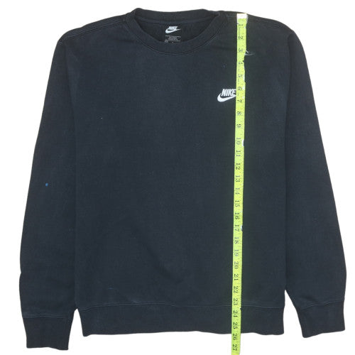 Nike Men's Black M Pullover Crew Neck Fleece Sweatshirt