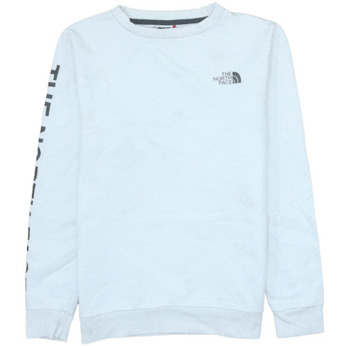 The North Face Womens White Crew Neck Pullover Sweatshirt S