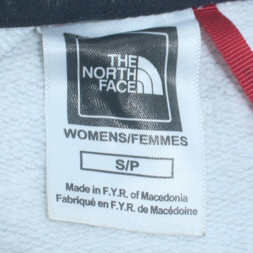 The North Face Womens White Crew Neck Pullover Sweatshirt S