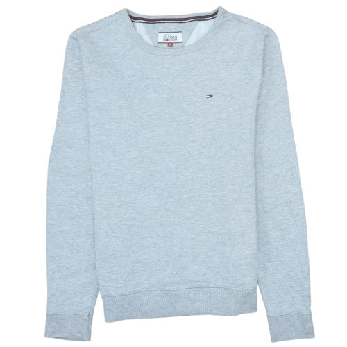 Tommy Hilfiger Denim Men's Grey Crew Neck Sweatshirt Size S