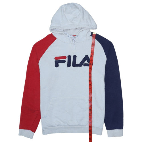 FILA Men's Multicoloured Pullover Hoodie M Regular Fit Sportswear