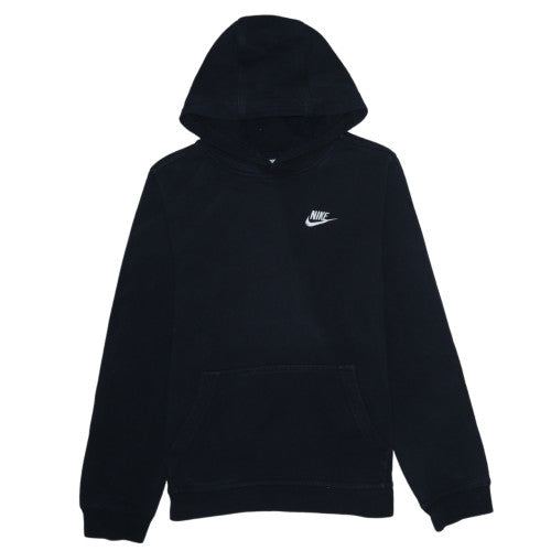 Nike Teens Black Pullover Hoodie XL Regular Fit Sportswear