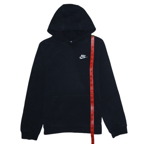 Nike Teens Black Pullover Hoodie XL Regular Fit Sportswear