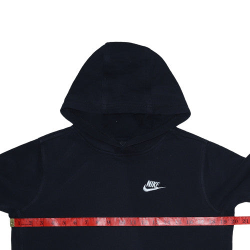 Nike Teens Black Pullover Hoodie XL Regular Fit Sportswear