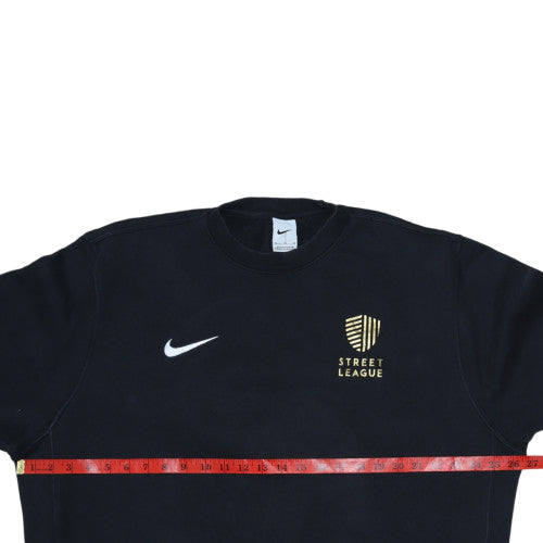 Nike Mens Black XL Crew Neck Pullover Sweatshirt Street League