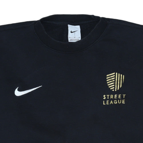 Nike Mens Black XL Crew Neck Pullover Sweatshirt Street League