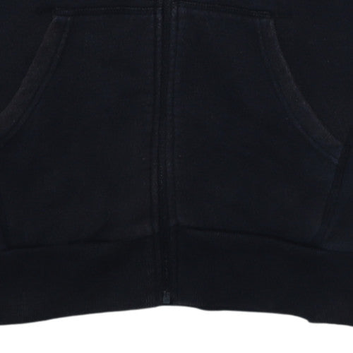 Ellesse Men's Black XS Full Zip Hoodie with Logo Tape Detail