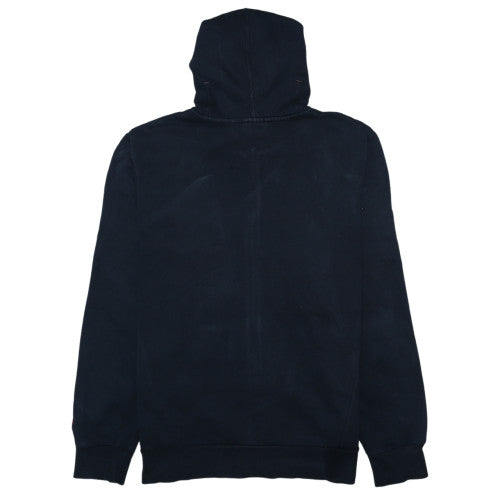 Puma Men's Black Full Zip Hoodie L Graphic Logo Sportswear