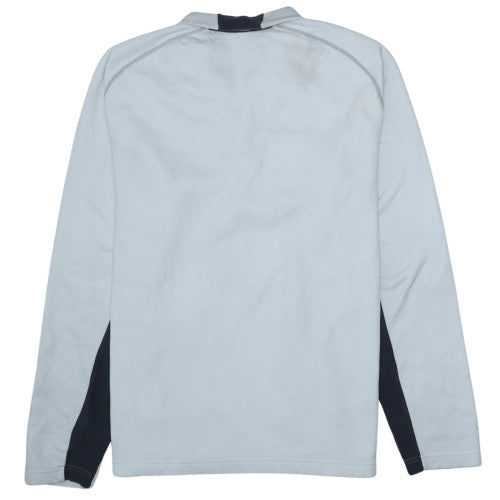 Nike Men's White XL 1/2 Zip Therma Pullover Sweatshirt Lightweight Athletic