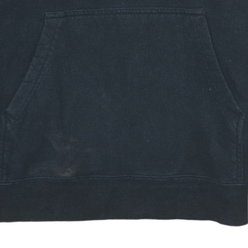 The North Face Men's Black Hoodie Medium Pullover Graphic Logo