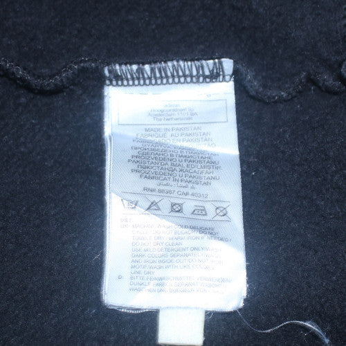 Adidas Men Black 2XL Pullover Hoodie Fleece Logo Sportswear
