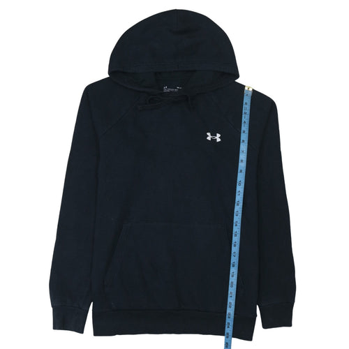 Under Armour Men's Black Small Pullover Hoodie Fleece Sweatshirt