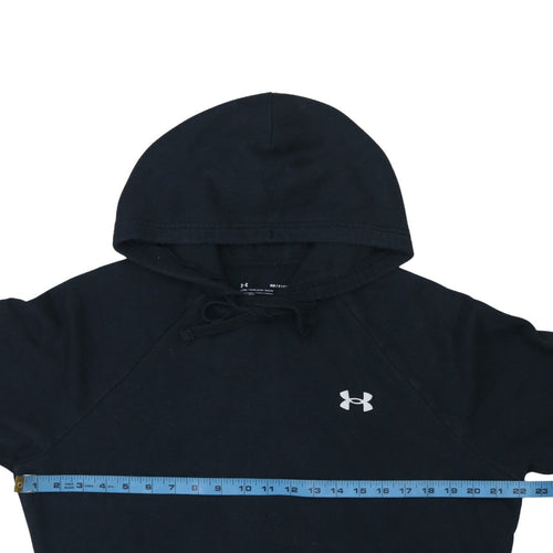Under Armour Men's Black Small Pullover Hoodie Fleece Sweatshirt