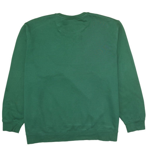 Lacoste Men's Green 2XL Classic Fit Crew Neck Cotton Sweatshirt