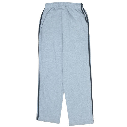 Adidas Men Grey Track Pants Size S Regular Fit Performance Essentials