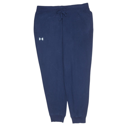 Under Armour Men's Blue XL Jogger Fleece Trousers Relaxed Fit