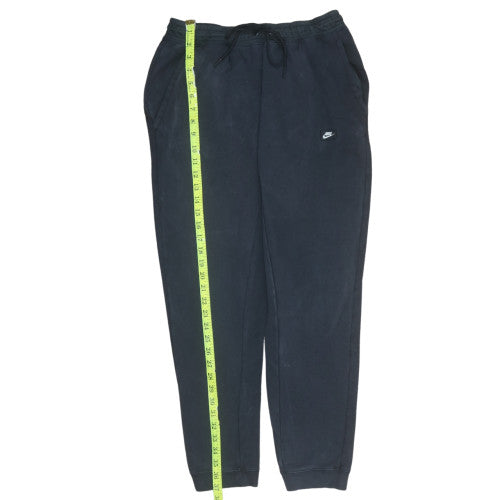 Nike Men's Black Fleece Jogger Sweatpants Medium Regular Fit