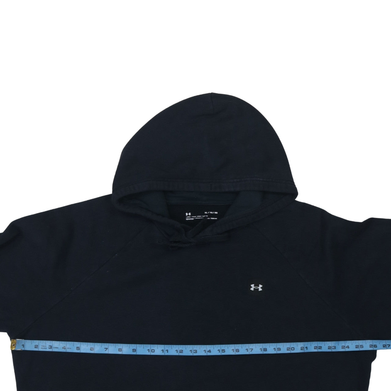 Under Armour Men's Black XL Pullover Fleece Hoodie ColdGear