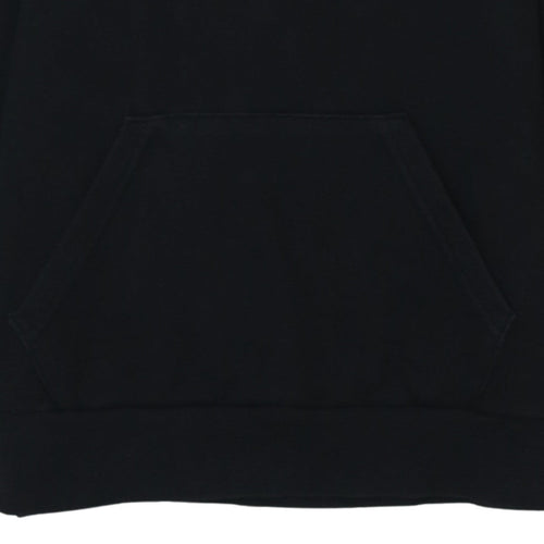Puma Men's Black XS Pullover Hoodie with Gold Logo
