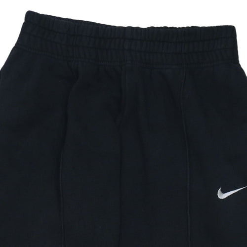 Nike Men’s Black XS Fleece Joggers with Logo Sportswear