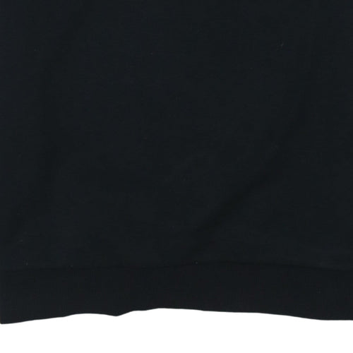 Adidas Women's Black 1/2 Zip Pullover Sweatshirt Size 12-14