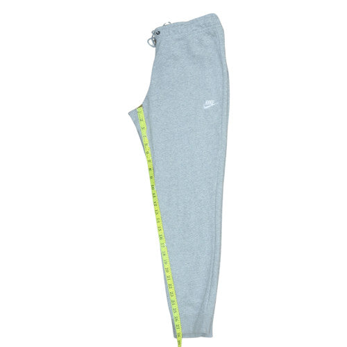 Nike Mens Grey Jogger Sweatpants M Regular Fit Fleece Trousers