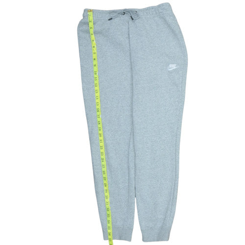 Nike Mens Grey Jogger Sweatpants M Regular Fit Fleece Trousers
