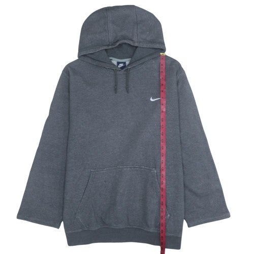 Nike Men's Grey 2XL Pullover Hoodie Fleece Sweatshirt