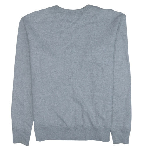 Champion Men's Grey Crew Neck Pullover Sweatshirt Size L