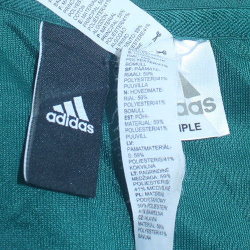 Adidas Women’s Multicoloured Cotton Blend Colourblock Sweatshirt Size S