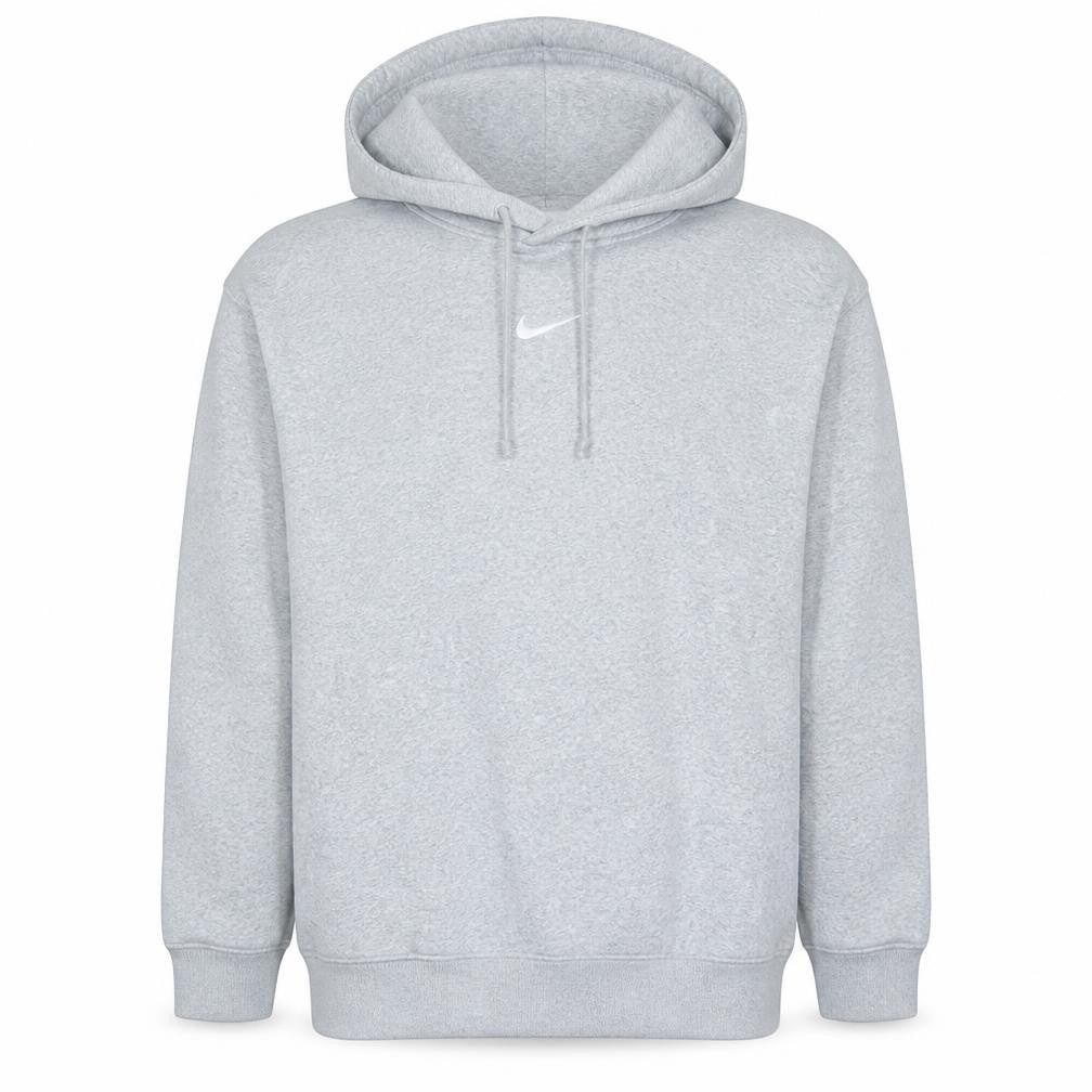 Front view of Nike Men's Grey Pullover Hoodie XS Regular Fit Sportswear
