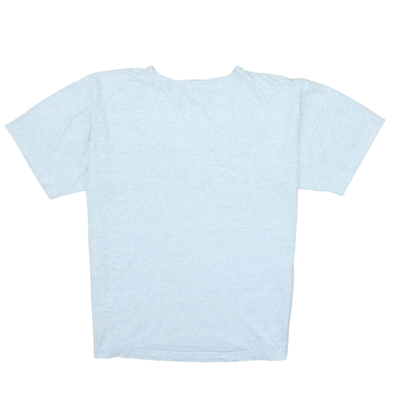 Vintage BOSS America Men's Grey Logo T-Shirt Size L Cotton