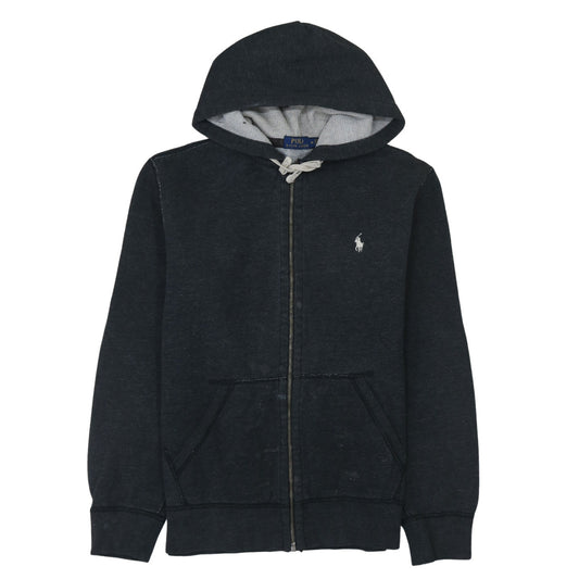 Polo Ralph Lauren Men's Black Full Zip Hoodie Size M