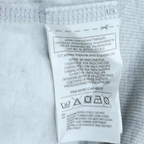Adidas Women’s Light Blue Pullover Hoodie Size S Climalite