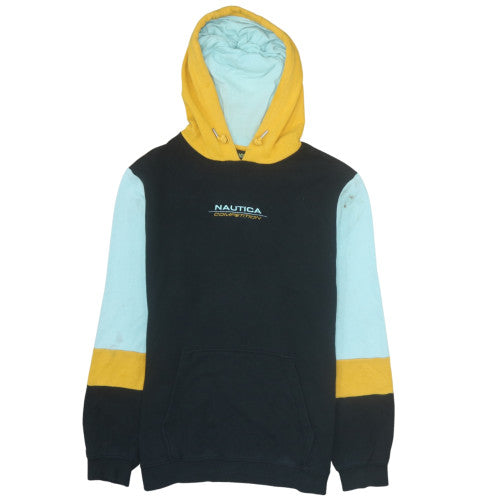 Nautica Competition Men's Multicoloured Pullover Hoodie L Sports Style
