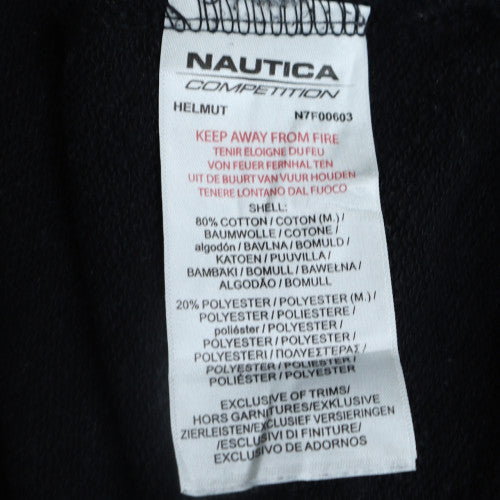 Nautica Competition Men's Multicoloured Pullover Hoodie L Sports Style