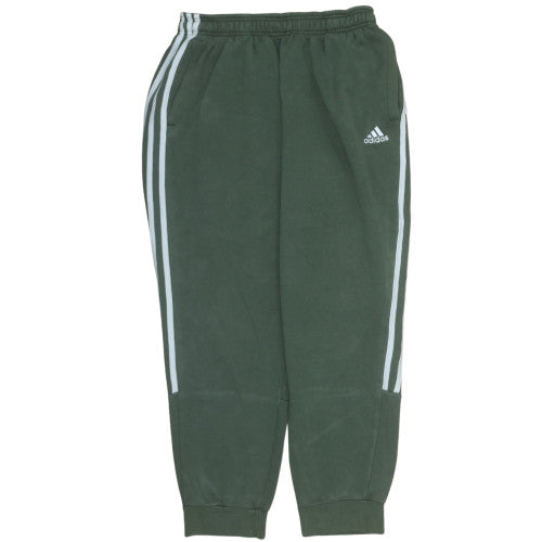 Adidas Men's Green Jogger Sweatpants Size M Regular Fit