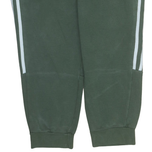 Adidas Men's Green Jogger Sweatpants Size M Regular Fit