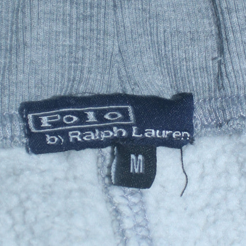 Ralph Lauren Men's Grey Sweatpants M Regular Fit Drawstring Fleece